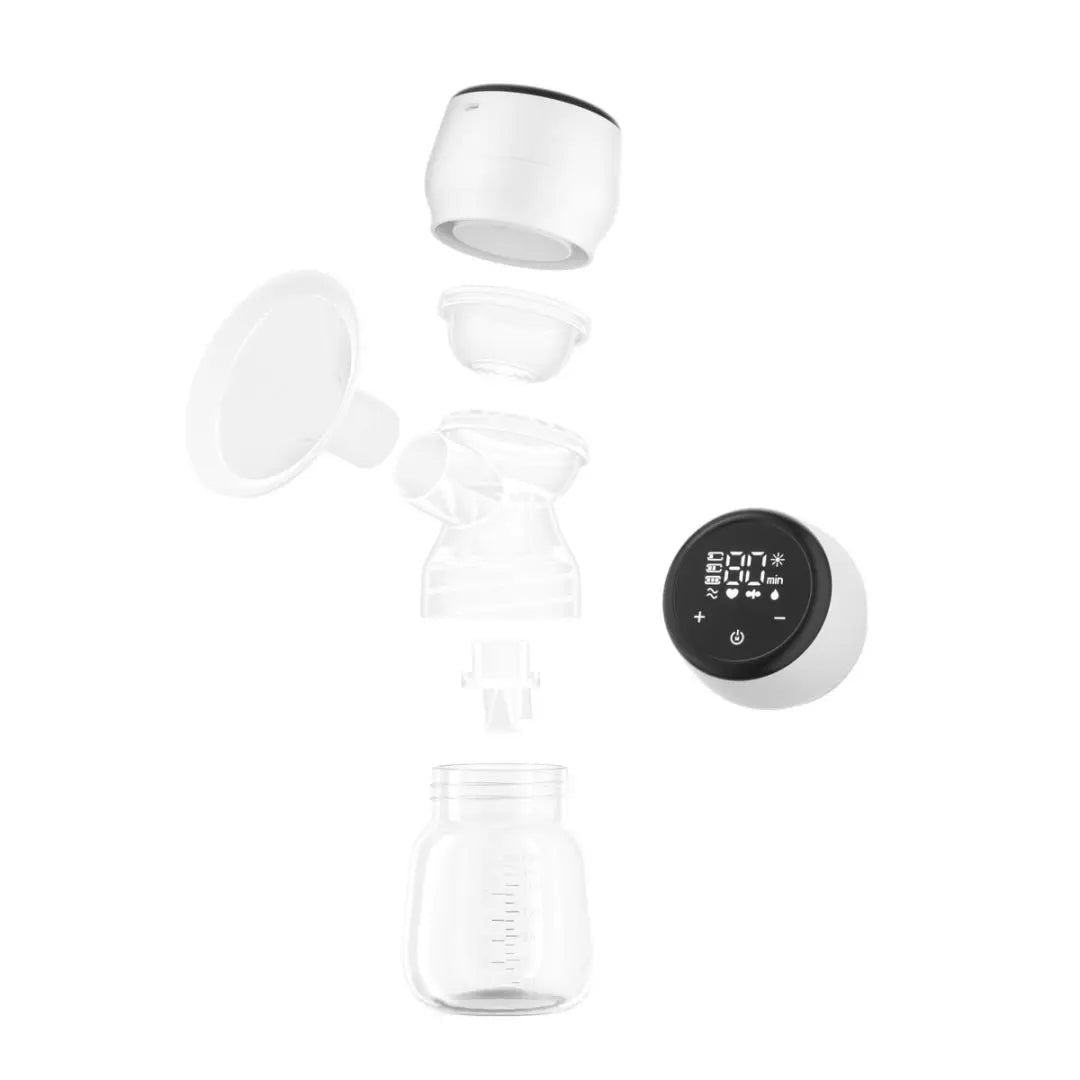 Safe Portable Electric Wireless Wearable Breast Pump Integrated Silicone Milk Pump For Women
