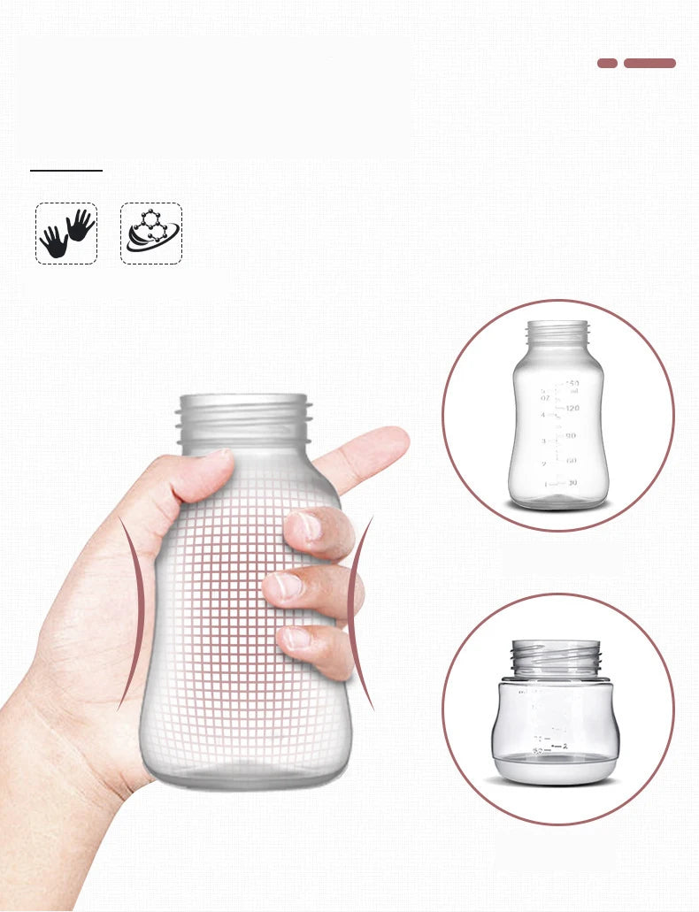 Electric breast pump breast milk fully automatic electric milker milk extractor portable large suction painless silent