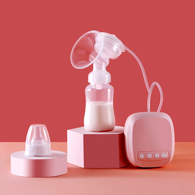 Electric breast pump breast milk fully automatic electric milker milk extractor portable large suction painless silent