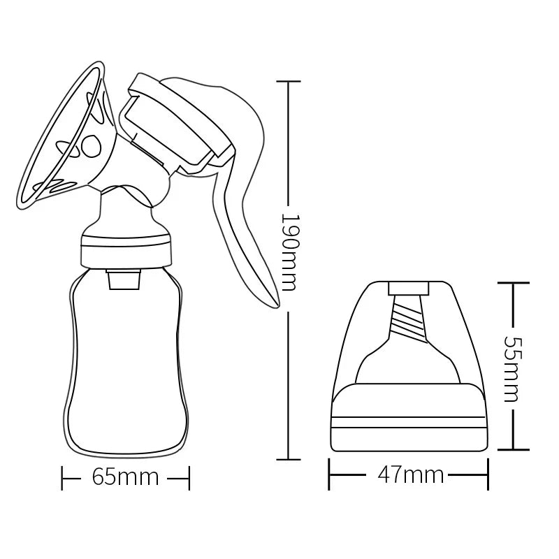 Breast Pump Manual Suction